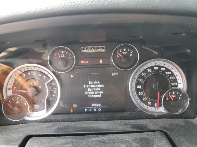 1C6RR7GG0NS176557 - 2022 RAM 1500 CLASS SLT შავი ფოტო 9