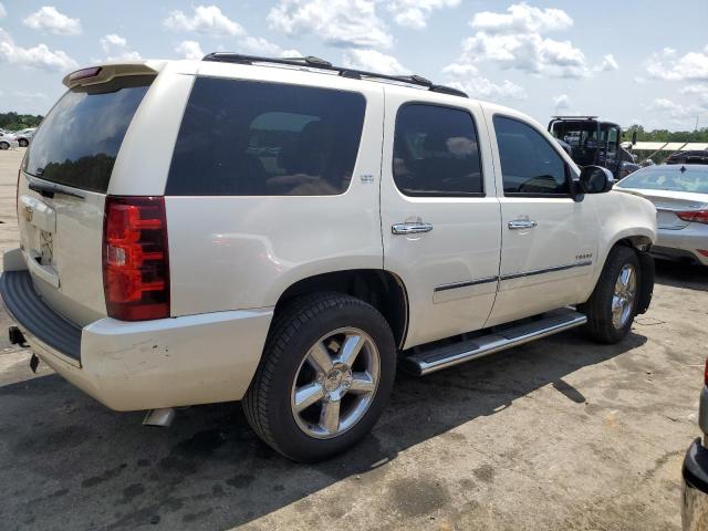 1GNSCCE06ER138453 - 2014 CHEVROLET TAHOE C1500 LTZ WHITE photo 3