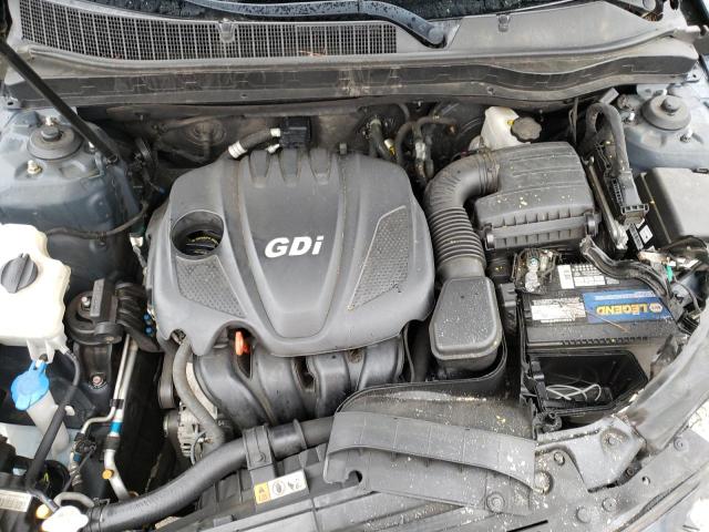 KNAGM4A76F5526938 - 2015 KIA OPTIMA LX BLUE photo 11