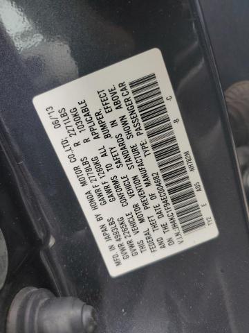 JH4KC1F94EC004682 - 2014 ACURA RLX ADVANCE CHARCOAL photo 12