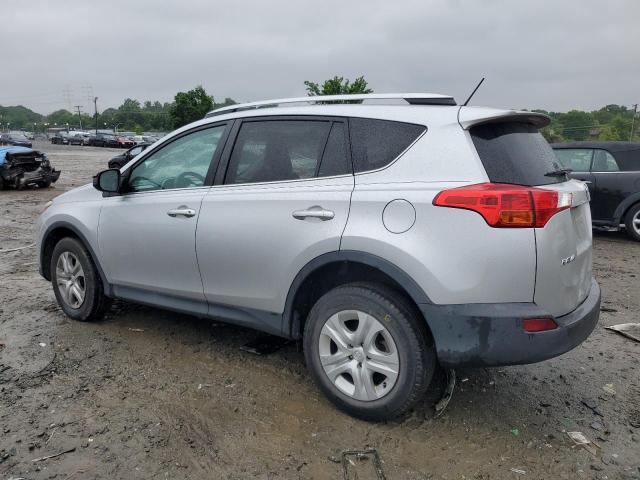 2T3ZFREV9DW054445 - 2013 TOYOTA RAV4 LE SILVER photo 2