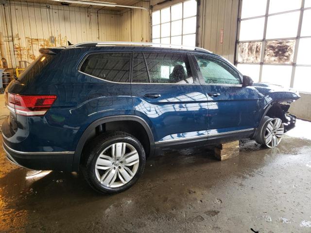 1V2MR2CA0KC586836 - 2019 VOLKSWAGEN ATLAS SEL BLUE photo 3