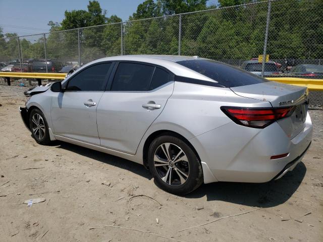 3N1AB8CV6LY292769 - 2020 NISSAN SENTRA SV SILVER photo 2