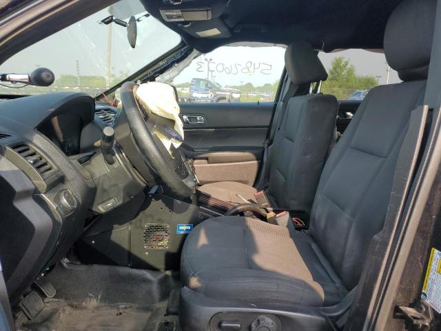 1FM5K8AR9JGB12084 - 2018 FORD EXPLORER POLICE INTERCEPTOR BLACK photo 7