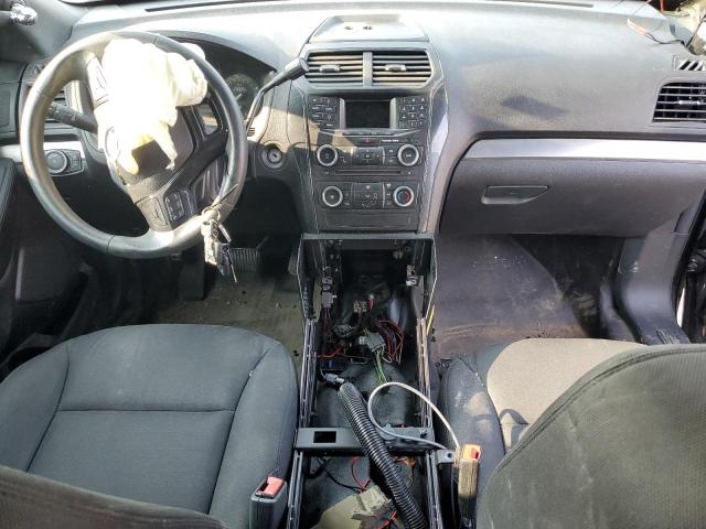 1FM5K8AR9JGB12084 - 2018 FORD EXPLORER POLICE INTERCEPTOR BLACK photo 8