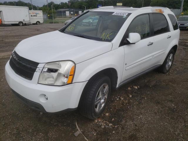 2CNDL73F886316469 - 2008 CHEVROLET EQUINOX LTZ WHITE photo 2