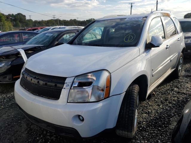 2CNDL73F886316469 - 2008 CHEVROLET EQUINOX LTZ WHITE photo 8