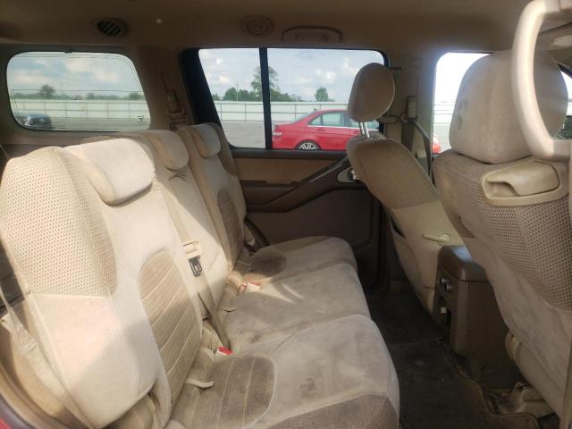 5N1AR18W96C662459 - 2006 NISSAN PATHFINDER LE RED photo 11