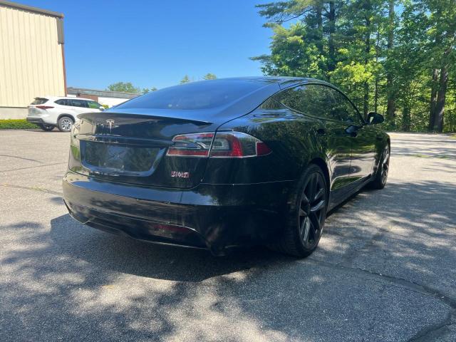 5YJSA1E67NF471242 - 2022 TESLA MODEL S 黑色 照片 4