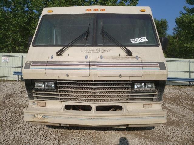 1FCKE33G6LHA61587 - 1990 FORD ECONOLINE E350 MOTOR HOME CHASSIS CREAM photo 9