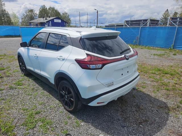 3N1CP5CV6PL475813 - 2023 NISSAN KICKS SV WHITE photo 3