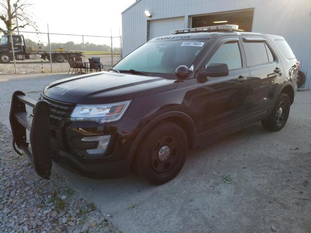 1FM5K8AR0JGA44063 - 2018 FORD EXPLORER POLICE INTERCEPTOR BLACK photo 1