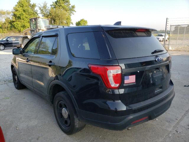 1FM5K8AR0JGA44063 - 2018 FORD EXPLORER POLICE INTERCEPTOR BLACK photo 2