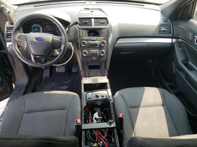 1FM5K8AR0JGA44063 - 2018 FORD EXPLORER POLICE INTERCEPTOR BLACK photo 8