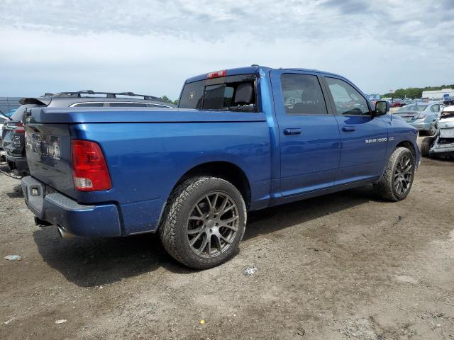 1D7RB1CT3BS586316 - 2011 DODGE RAM 1500 BLUE photo 3