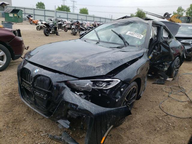WBA13AR05MCF29260 - 2021 BMW M440XI BLACK photo 1