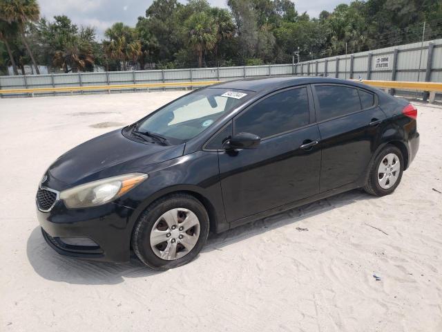 KNAFK4A62G5459927 - 2016 KIA FORTE LX BLACK photo 1