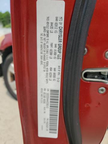 1B3CB3HA4AD598143 - 2010 DODGE CALIBER MAINSTREET RED photo 12