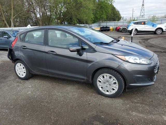 3FADP4EE2HM129929 - 2017 FORD FIESTA SE GRAY photo 4