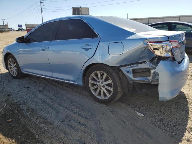 4T4BF1FK0CR184943 - 2012 TOYOTA CAMRY BASE Синій фото 2