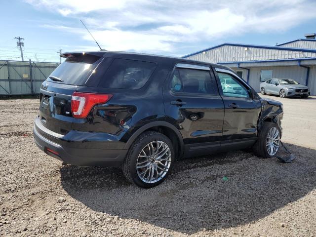 1FM5K8AR4JGA58242 - 2018 FORD EXPLORER POLICE INTERCEPTOR შავი ფოტო 3