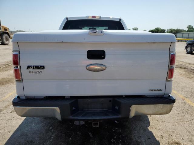 1FTEX1CM7CFA42981 - 2012 FORD F150 SUPER CAB WHITE photo 6