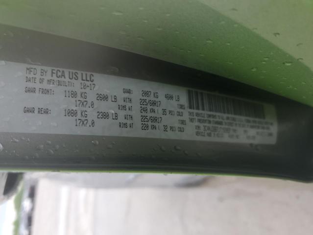 3C4NJDBB7JT192059 - 2018 JEEP COMPASS LATITUDE Srebrny zdjęcie 12