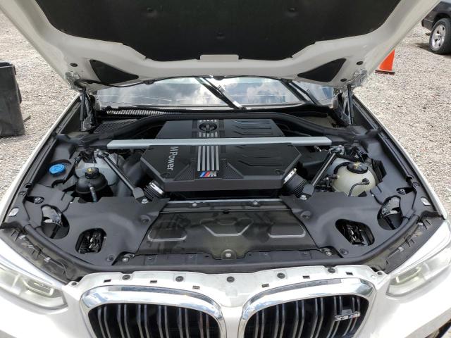 5YMTS0C08L9B82138 - 2020 BMW X3 M COMPETITION WHITE photo 11