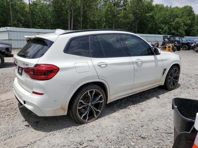 5YMTS0C08L9B82138 - 2020 BMW X3 M COMPETITION WHITE photo 3