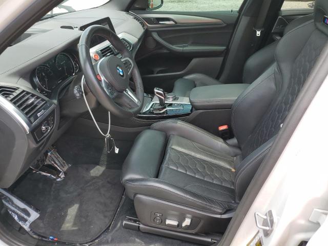 5YMTS0C08L9B82138 - 2020 BMW X3 M COMPETITION WHITE photo 7
