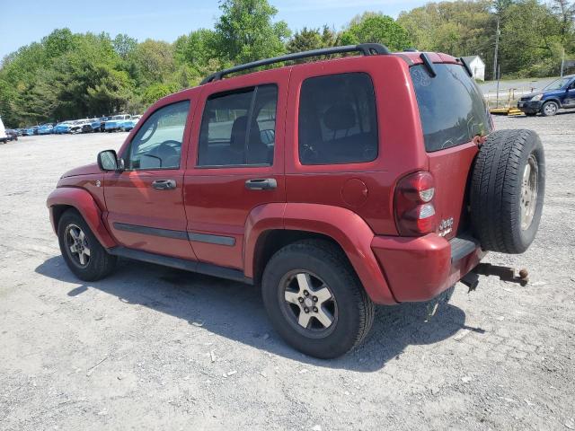 1J4GL38K05W690330 - 2005 JEEP LIBERTY RENEGADE 栗色 照片 2