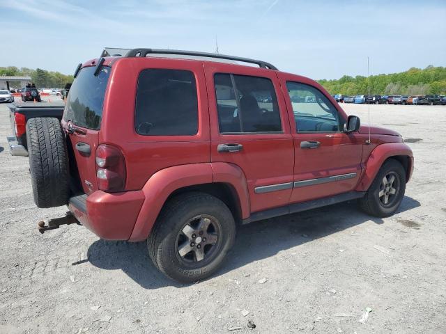 1J4GL38K05W690330 - 2005 JEEP LIBERTY RENEGADE 栗色 照片 3