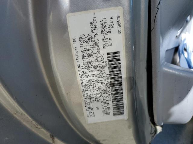 4T3ZF13C03U517879 - 2003 TOYOTA SIENNA LE SILVER photo 13