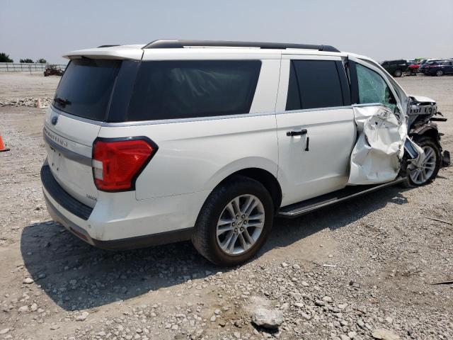 1FMJK1JT8NEA07104 - 2022 FORD EXPEDITION MAX XLT WHITE photo 3