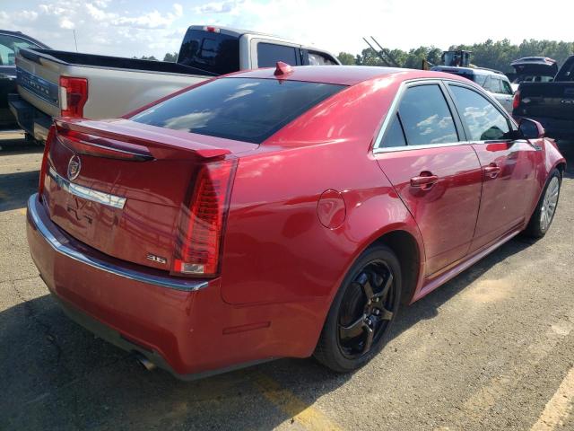 1G6DL5EV6A0120657 - 2010 CADILLAC CTS PERFORMANCE COLLECTION RED photo 3