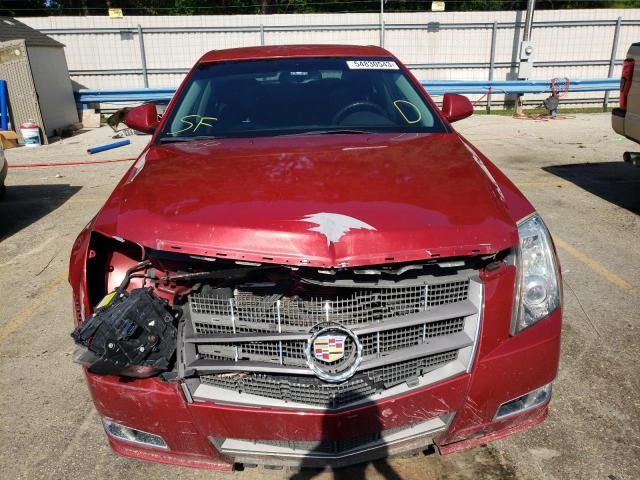 1G6DL5EV6A0120657 - 2010 CADILLAC CTS PERFORMANCE COLLECTION RED photo 5