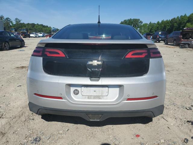 1G1RC6E41BU102618 - 2011 CHEVROLET VOLT SILVER photo 6