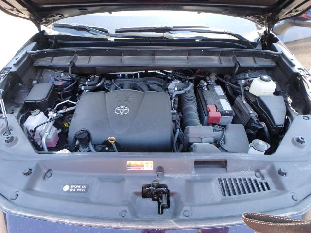5TDGZRBH7MS068634 - 2021 TOYOTA HIGHLANDER XLE Mavi foto 12