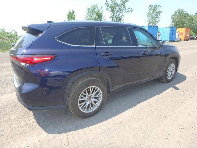 5TDGZRBH7MS068634 - 2021 TOYOTA HIGHLANDER XLE Mavi foto 3