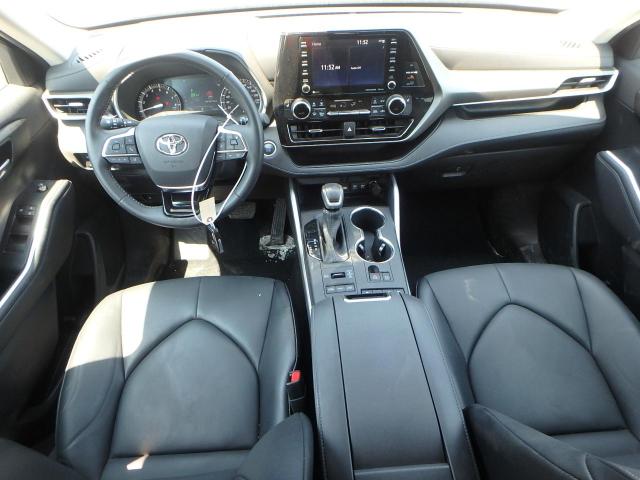 5TDGZRBH7MS068634 - 2021 TOYOTA HIGHLANDER XLE Mavi foto 8