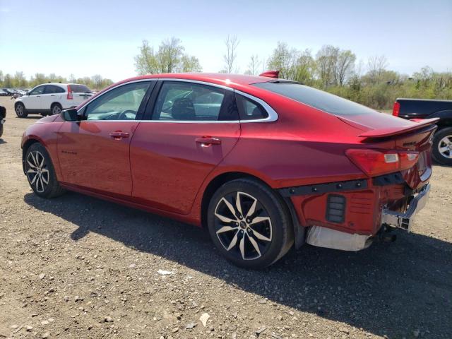 1G1ZG5ST4MF060236 - 2021 CHEVROLET MALIBU RS 红色 照片 2