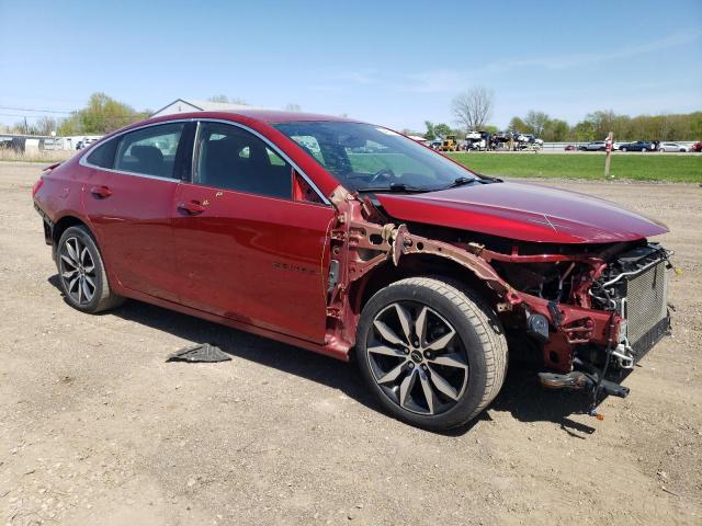1G1ZG5ST4MF060236 - 2021 CHEVROLET MALIBU RS 红色 照片 4