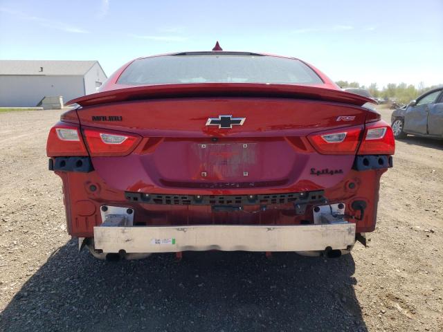 1G1ZG5ST4MF060236 - 2021 CHEVROLET MALIBU RS 红色 照片 6