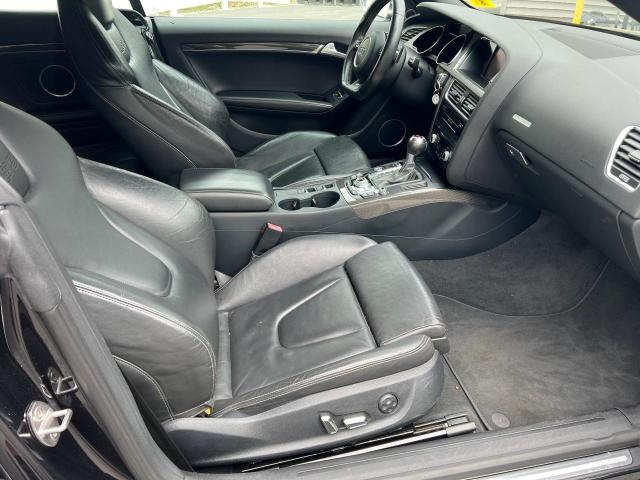 WAUCGAFHXDN006678 - 2013 AUDI S5 PREMIUM PLUS შავი ფოტო 5
