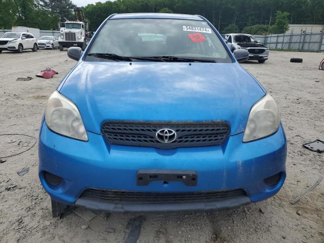2T1KR32E38C689994 - 2008 TOYOTA COROLLA MA XR BLUE photo 5