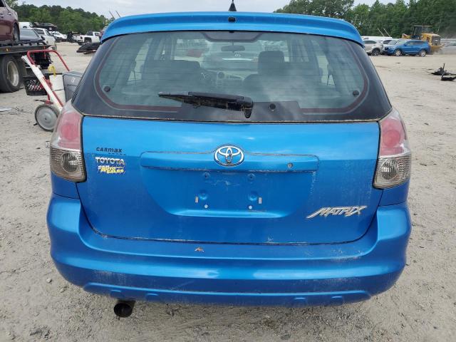2T1KR32E38C689994 - 2008 TOYOTA COROLLA MA XR BLUE photo 6