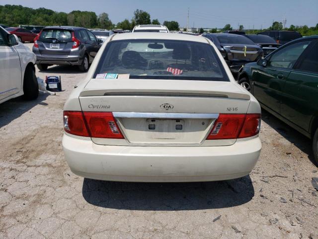 KNAGD128935236064 - 2003 KIA OPTIMA LX WHITE photo 6