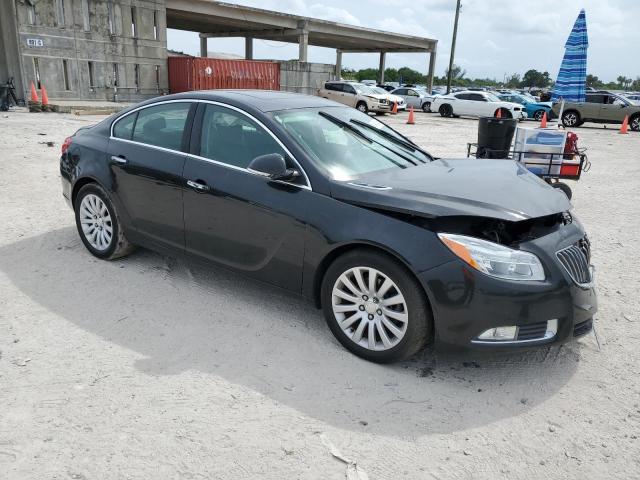 2G4GS5EV7D9190736 - 2013 BUICK REGAL PREMIUM BLACK photo 4