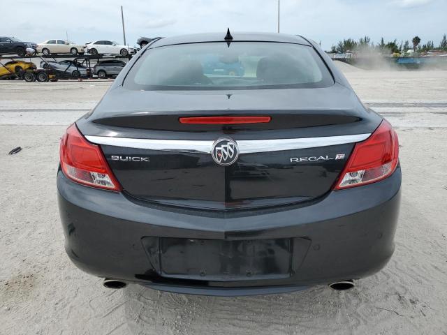 2G4GS5EV7D9190736 - 2013 BUICK REGAL PREMIUM BLACK photo 6