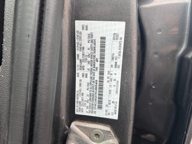 1FMCU9GX7EUB85409 - 2014 FORD ESCAPE SE CHARCOAL photo 10